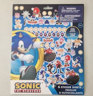 Sonic The Hedgehog Stickers